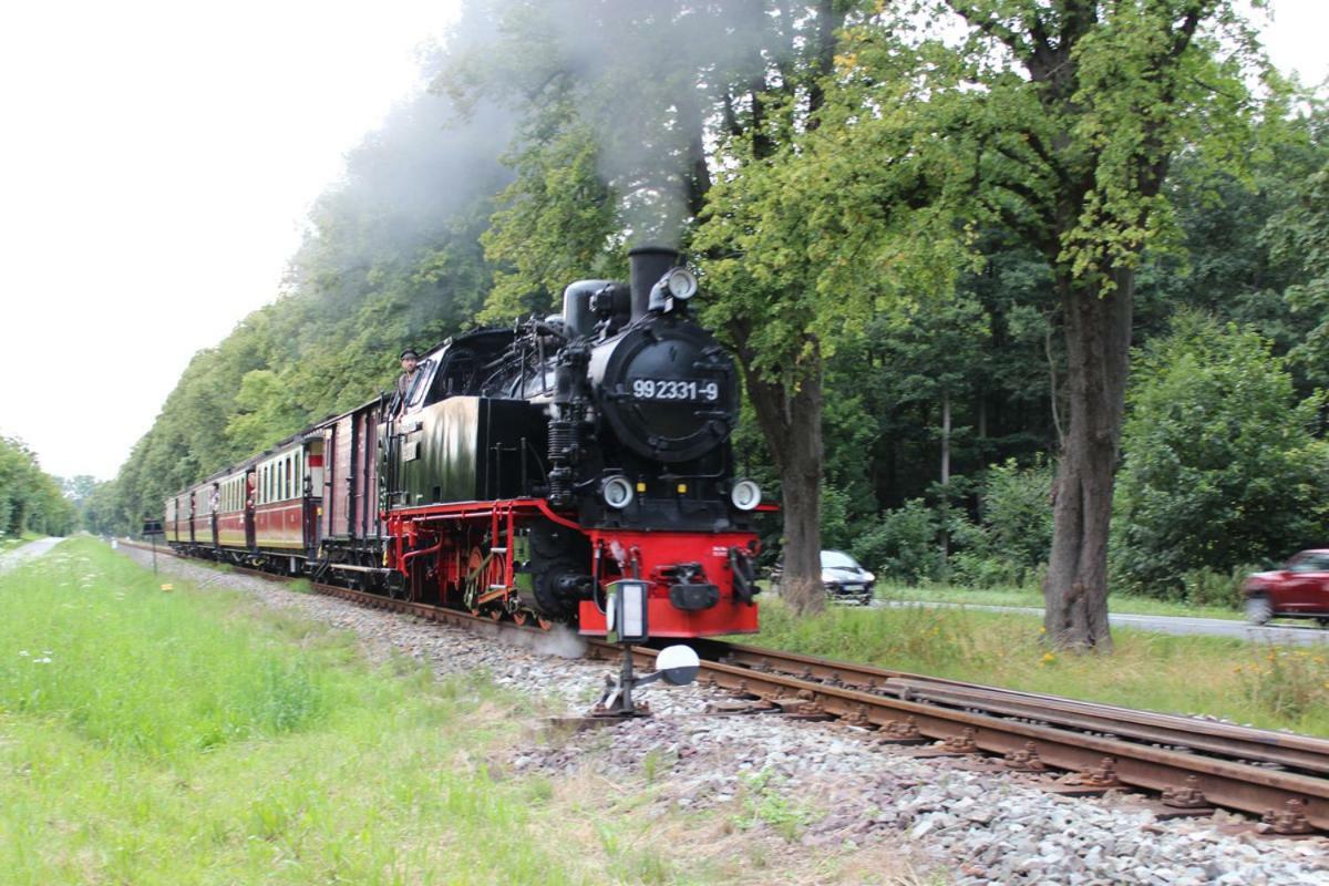 Nostalgischer Kaiserbahnhof Bad Doberan Eksteriør billede